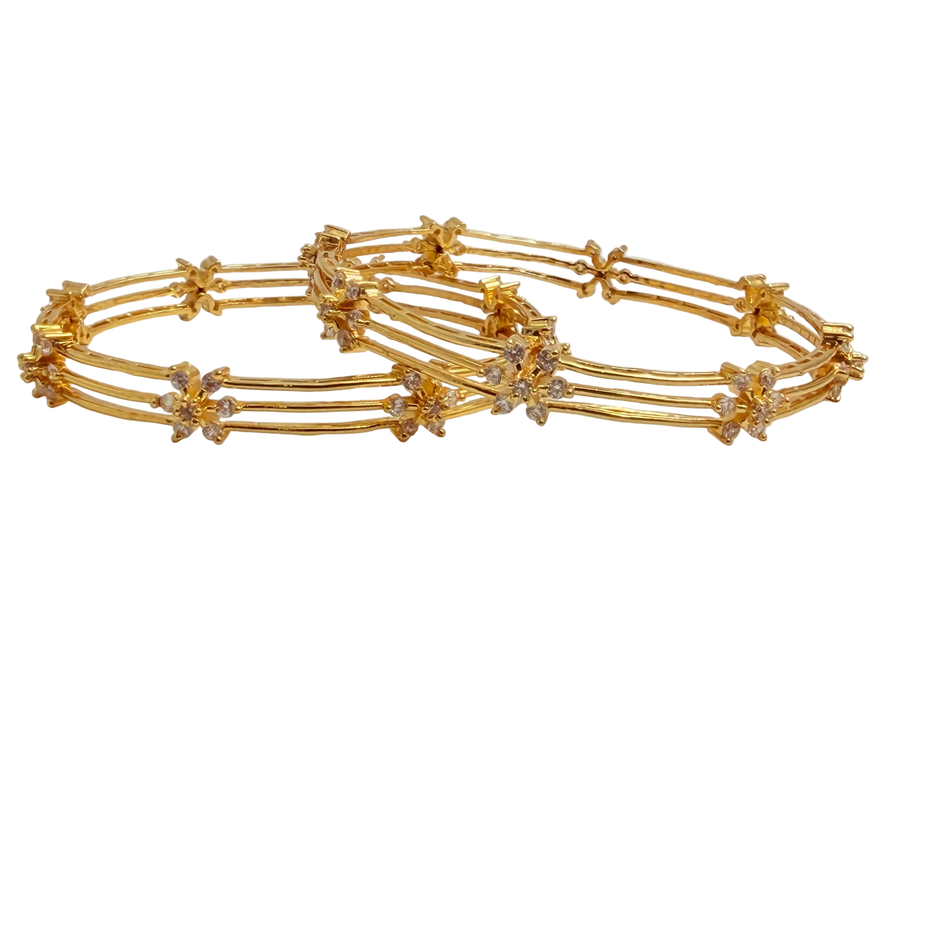 Gold Charming Bangle