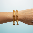 Gold Charming Bangle