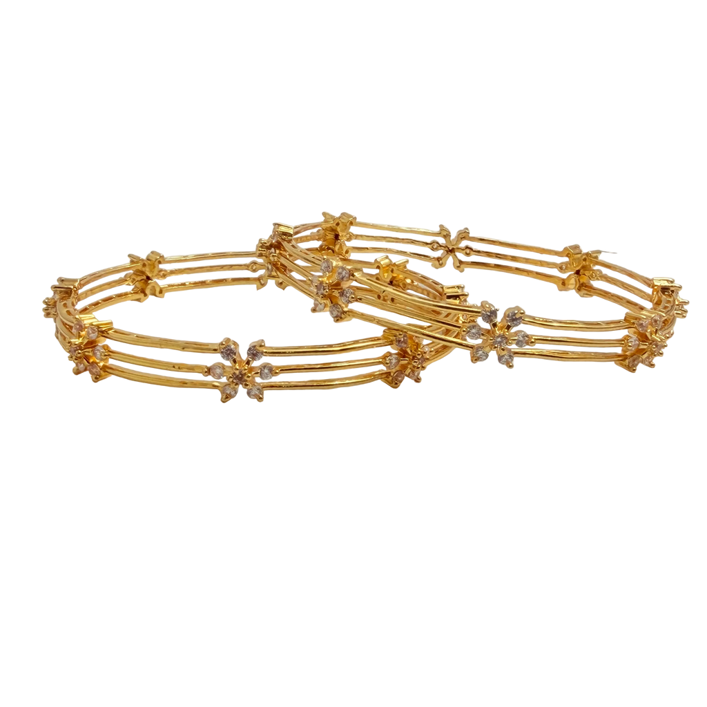 Gold Charming Bangle
