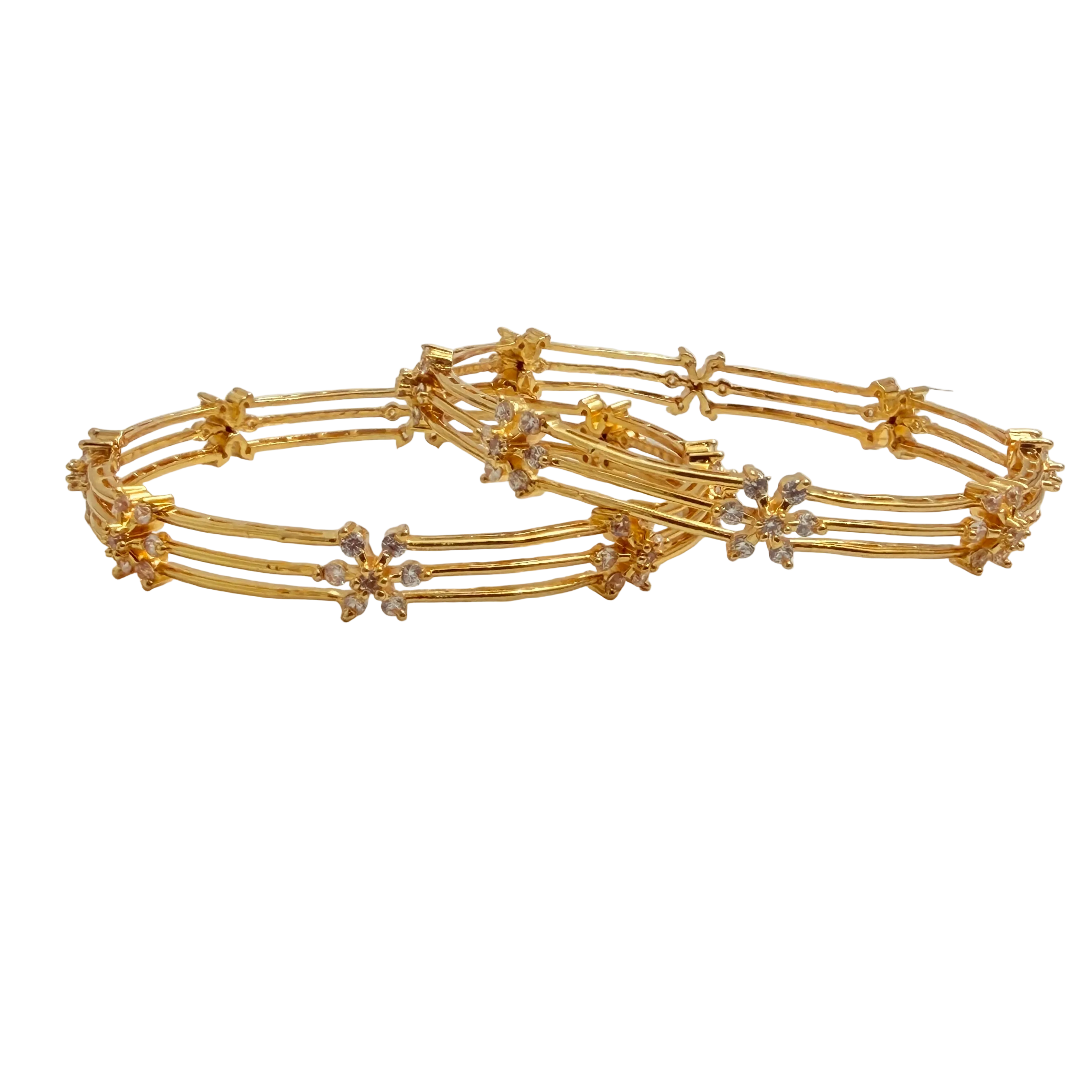 Gold Charming Bangle
