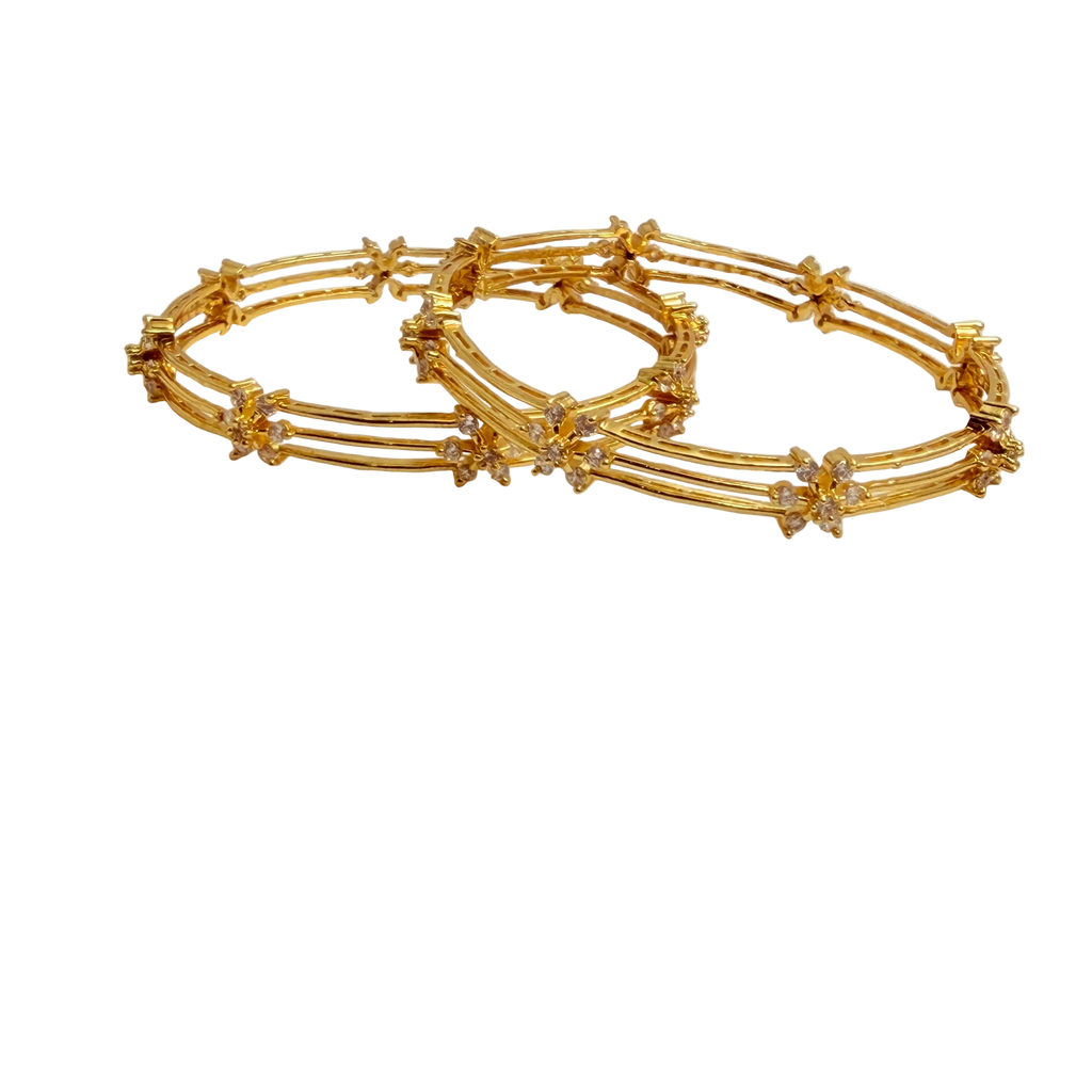 Gold Charming Bangle