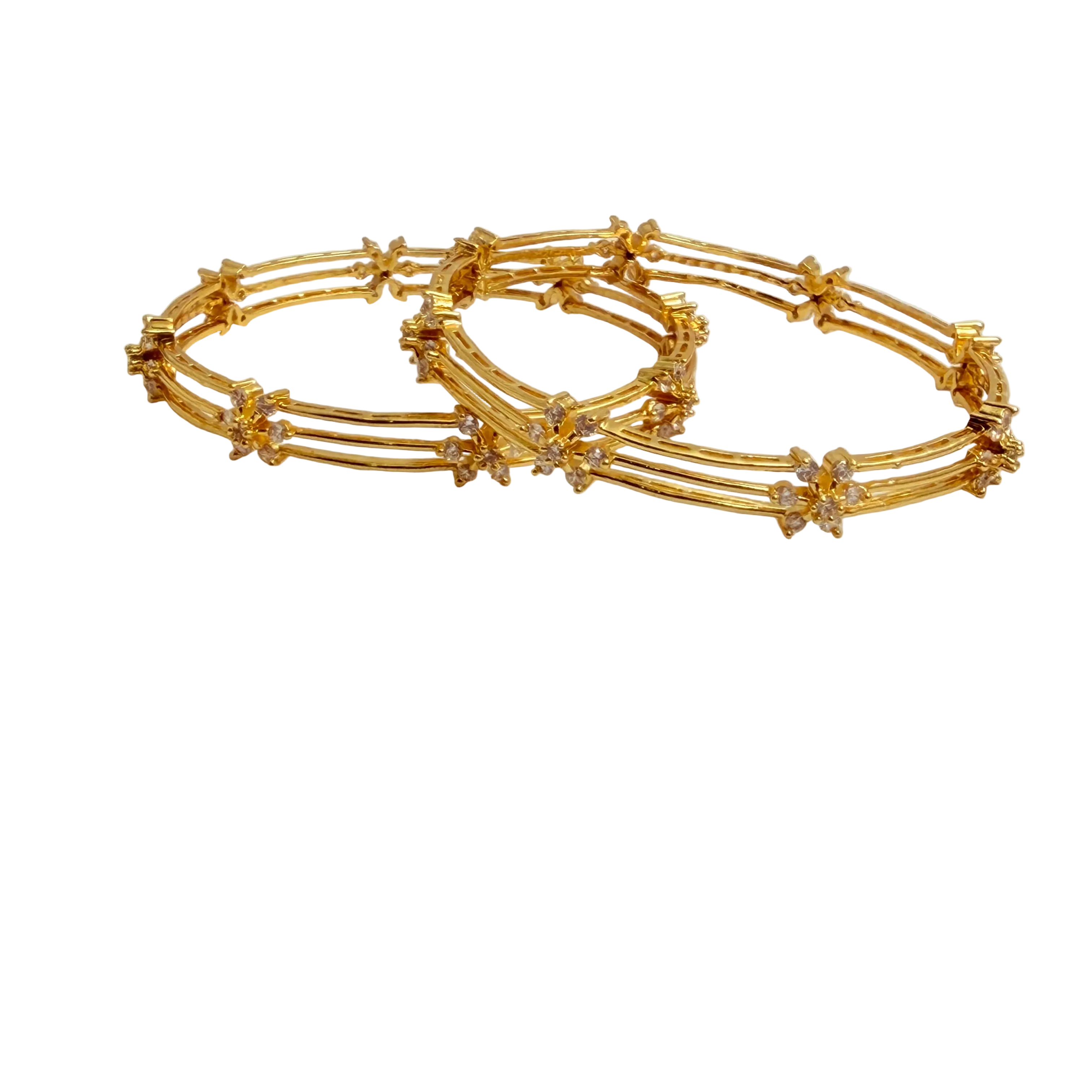 Gold Charming Bangle