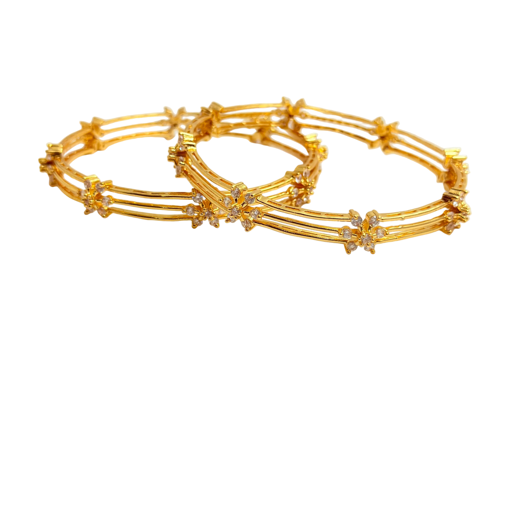 Gold Charming Bangle