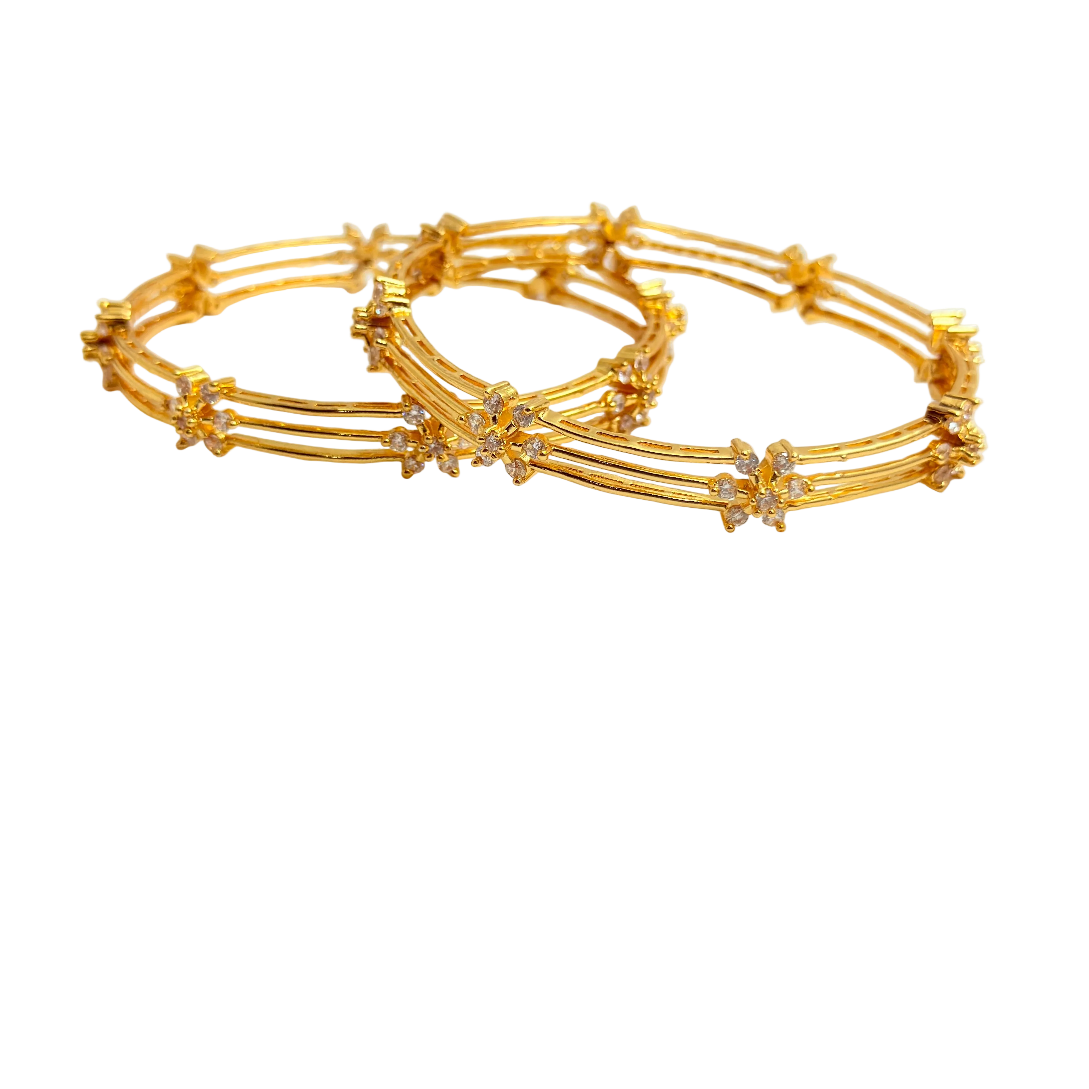 Gold Charming Bangle