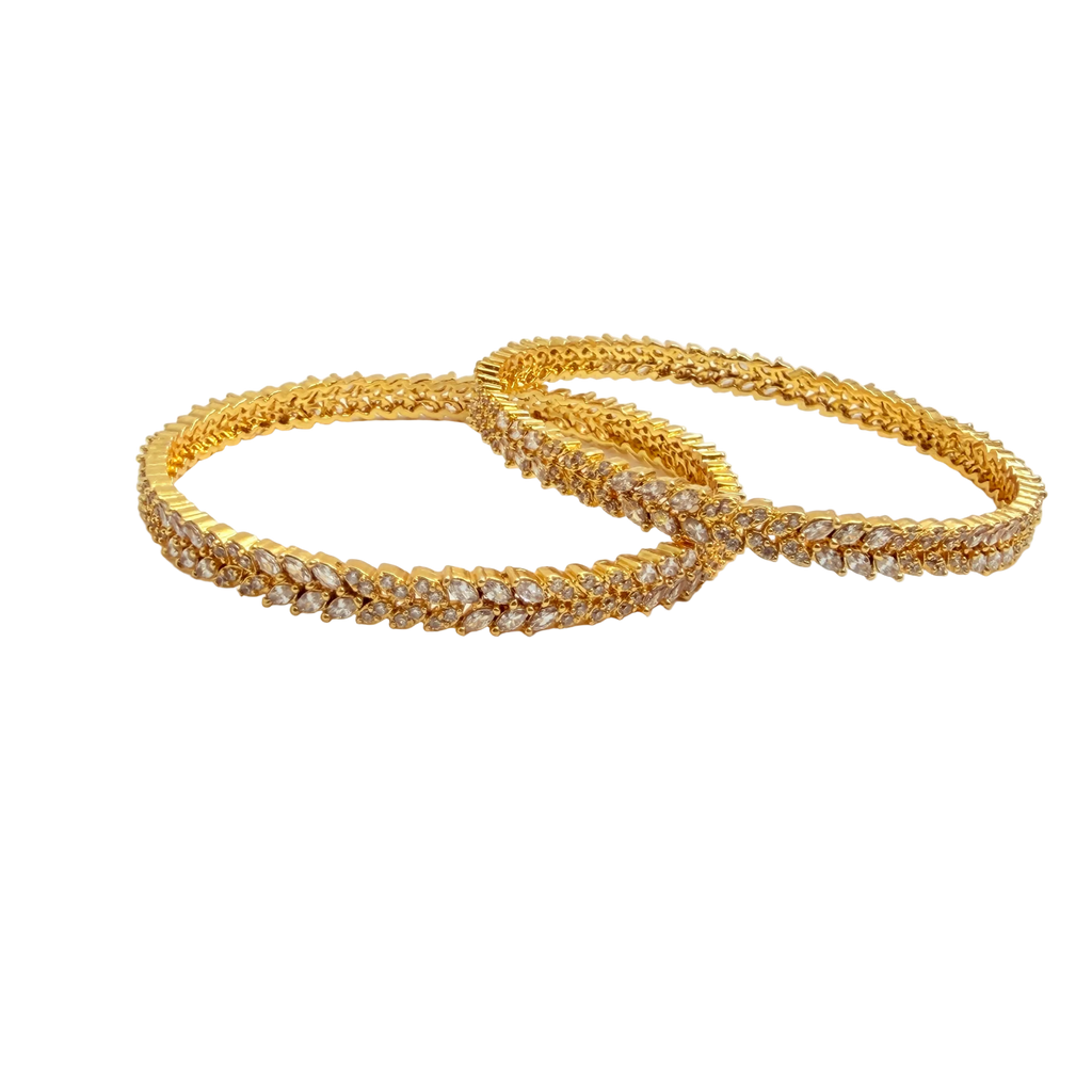 Gold Textured Bangle
