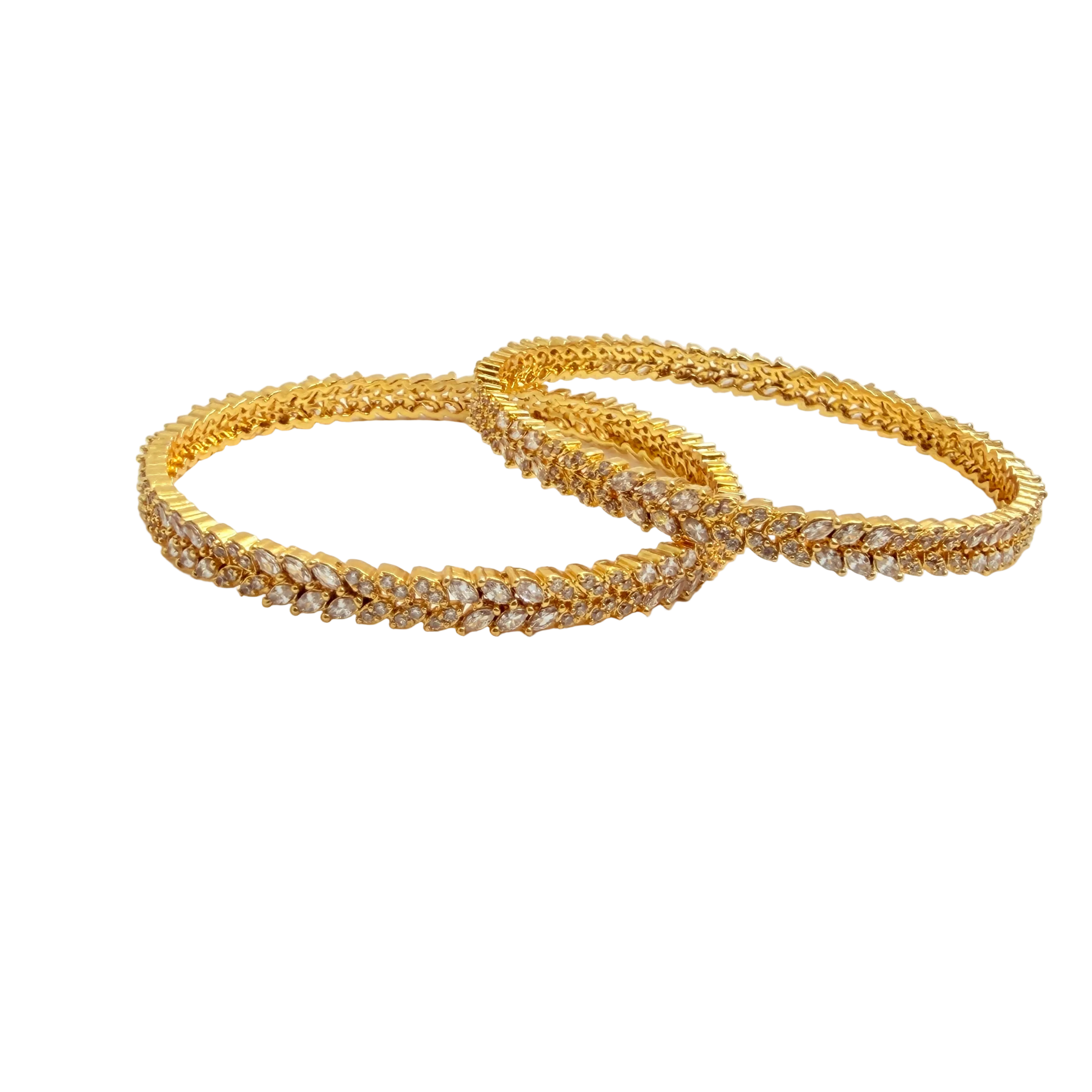 Gold Textured Bangle