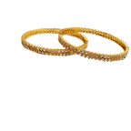 Gold Textured Bangle