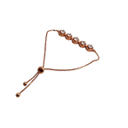 Rose Gold Linear Chain Bracelet