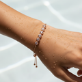 Rose Gold Linear Chain Bracelet