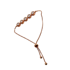 Rose Gold Linear Chain Bracelet