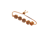 Rose Gold Sparkling Chain Bracelet