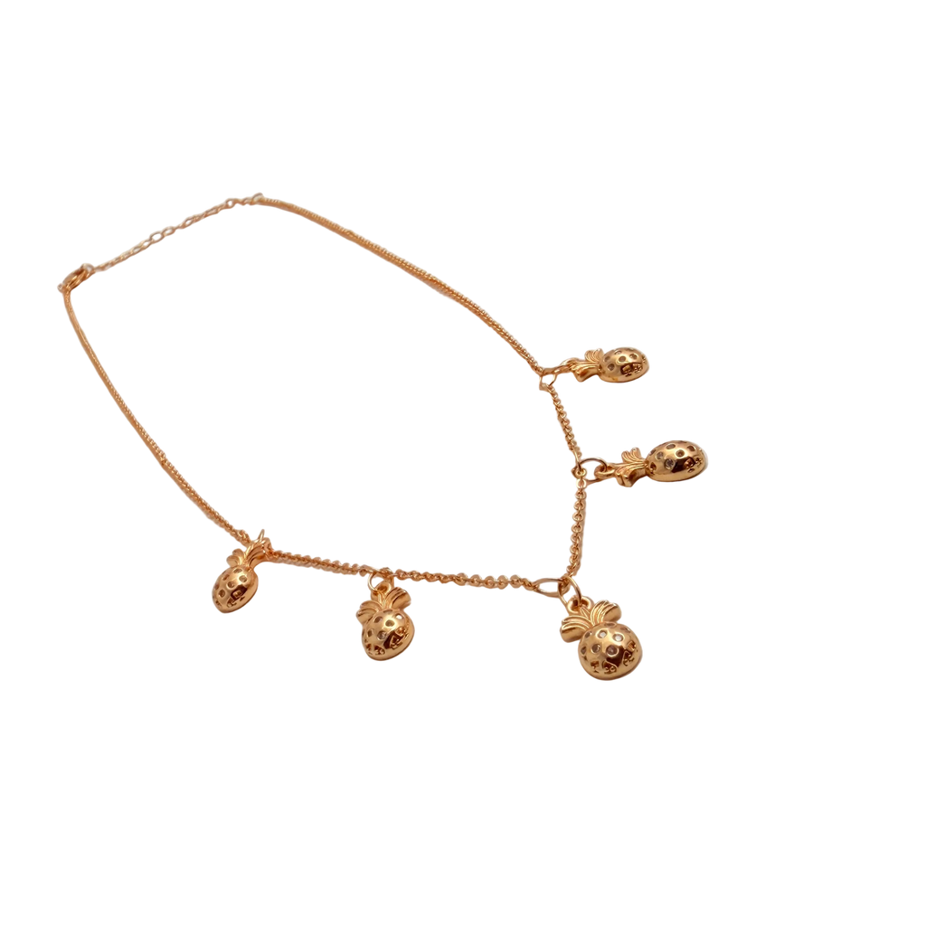 Rose Gold Radiant Necklace
