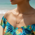 Gold Modern Necklace