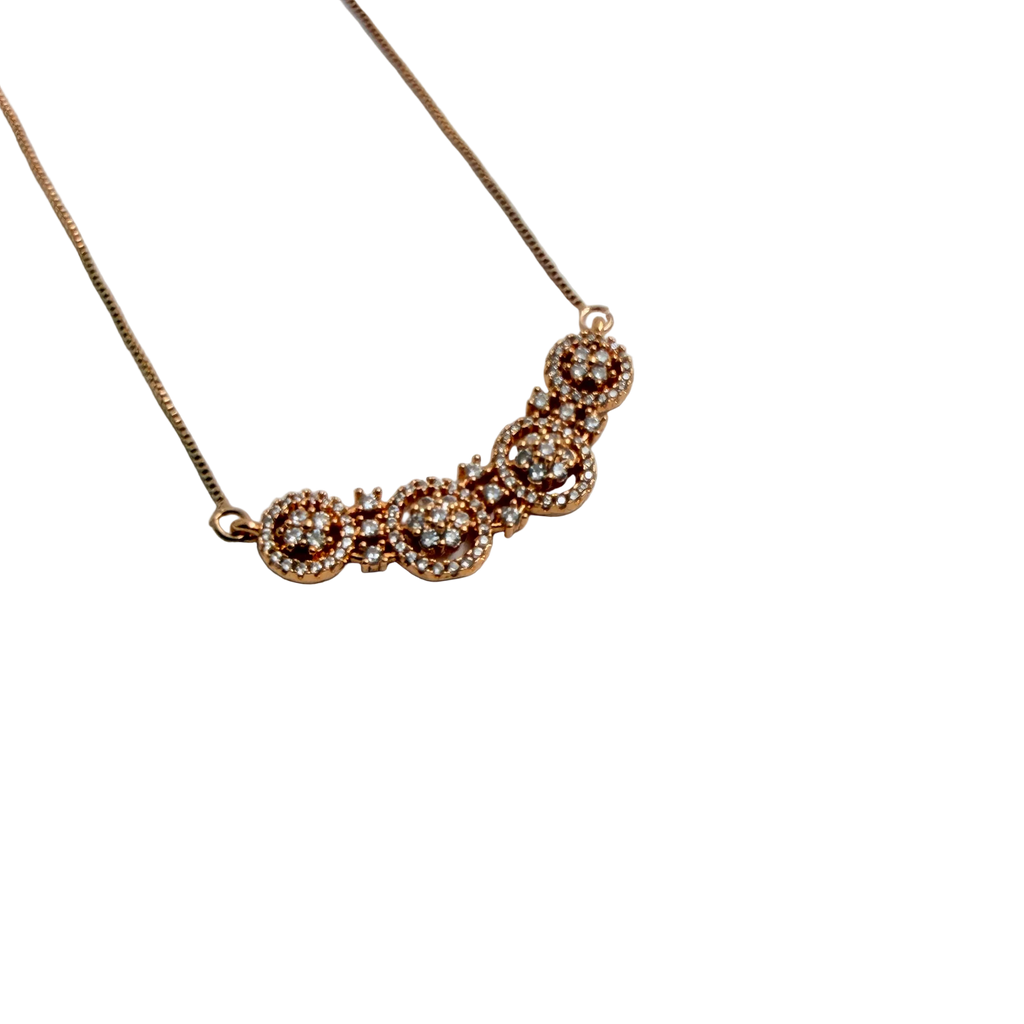 Gold Glamorous Necklace