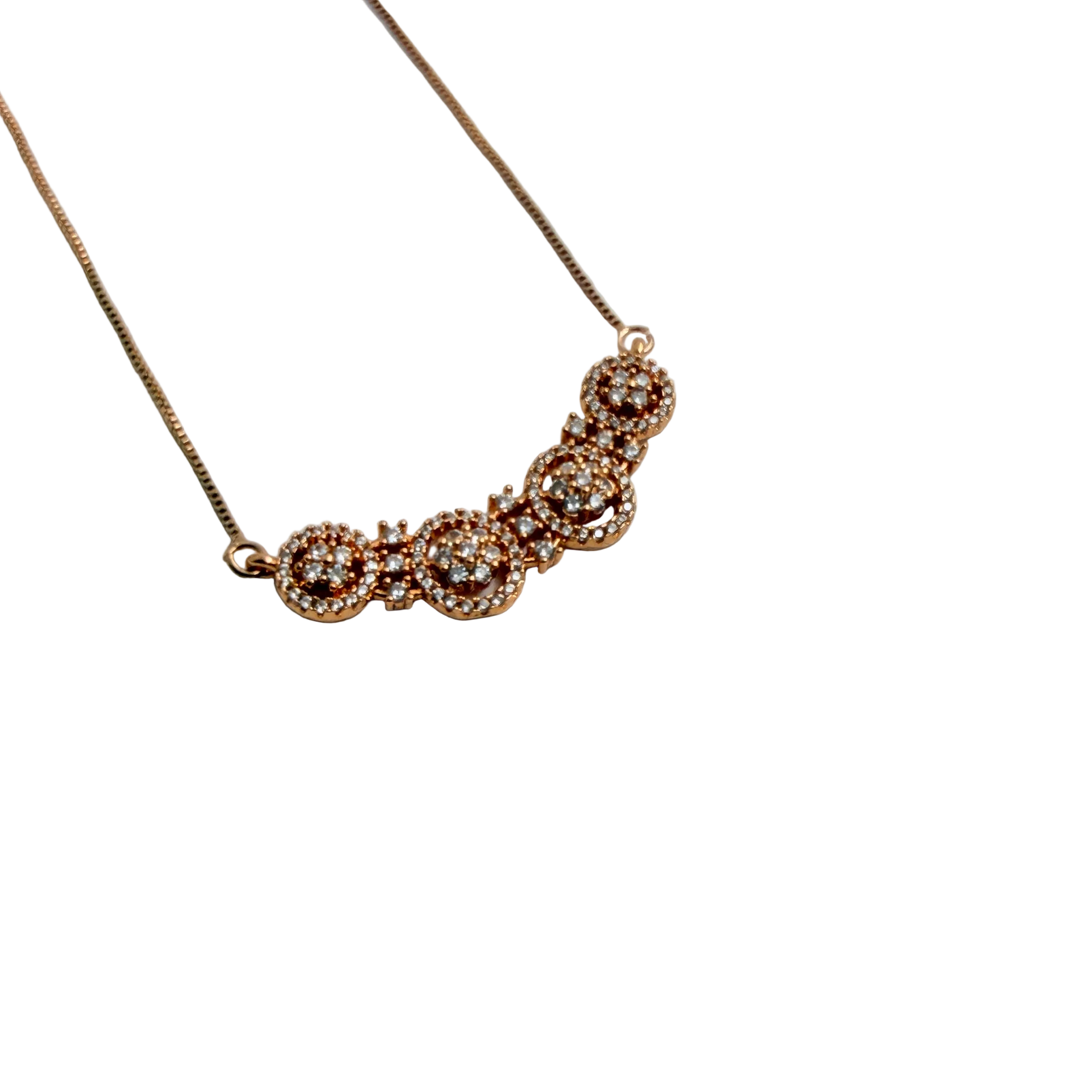 Gold Glamorous Necklace