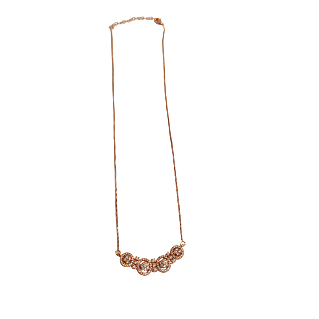 Gold Glamorous Necklace