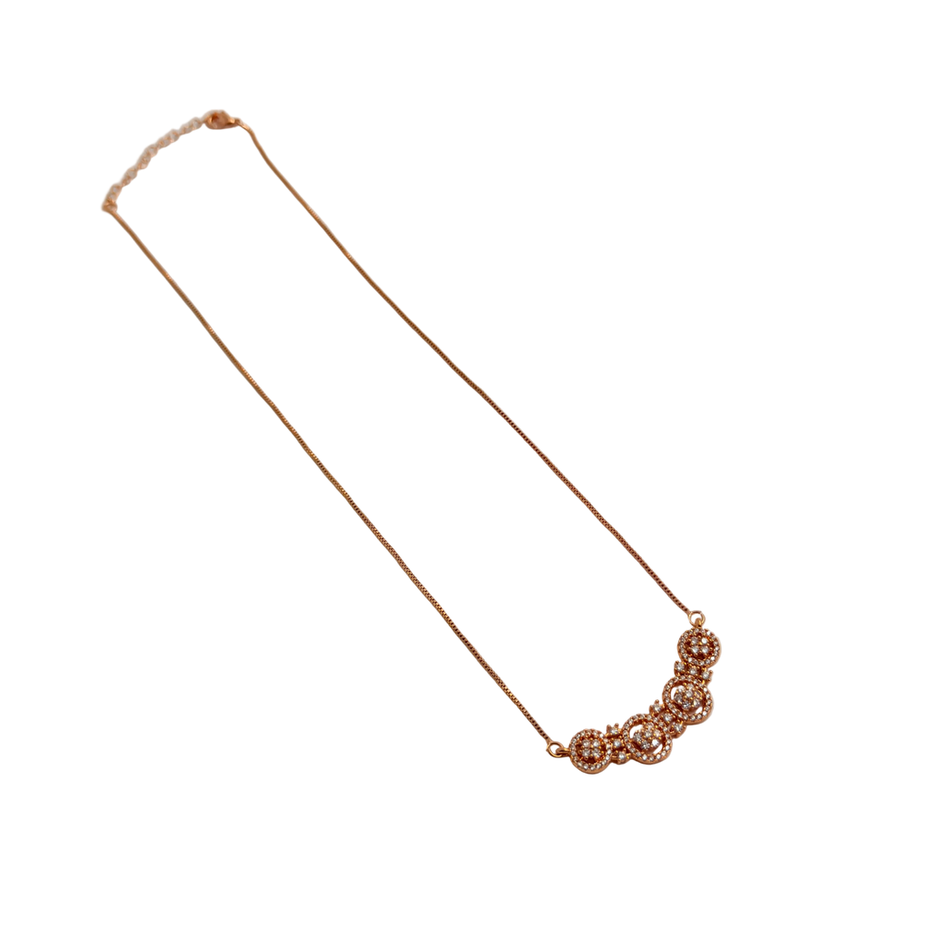 Gold Glamorous Necklace