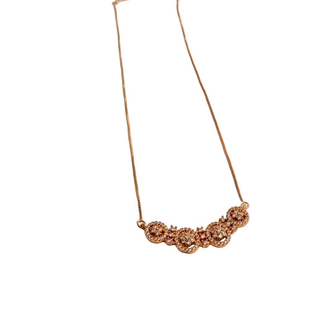 Gold Glamorous Necklace