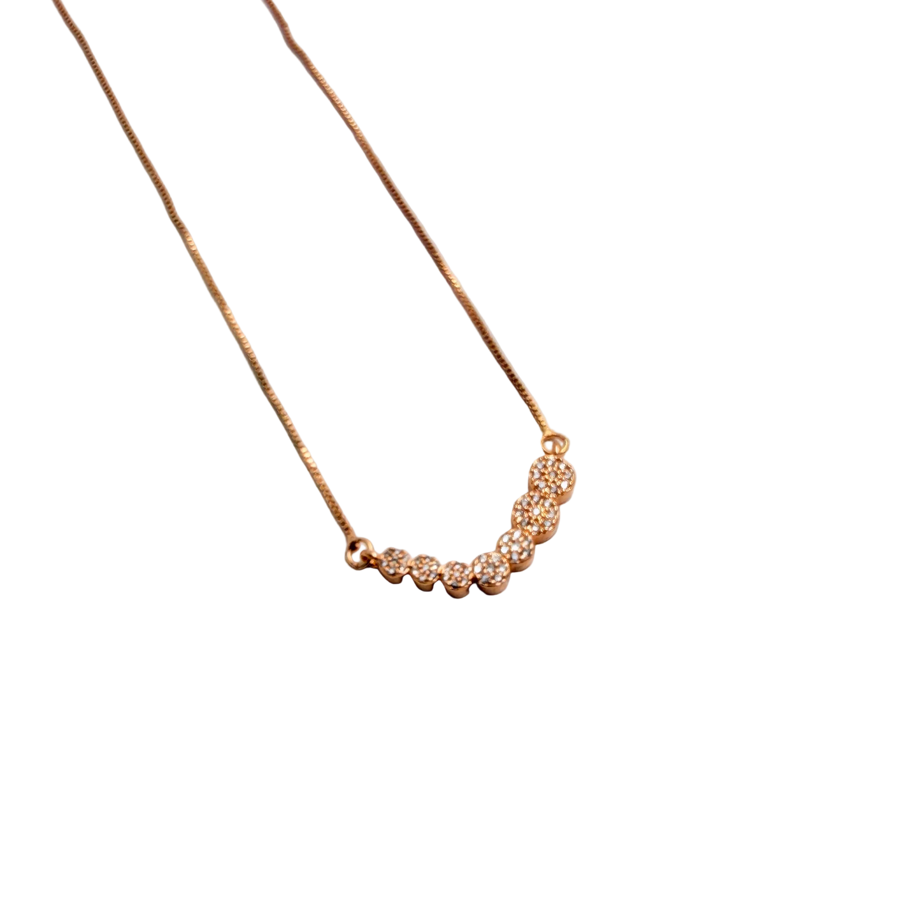 Gold Shimmering Necklace