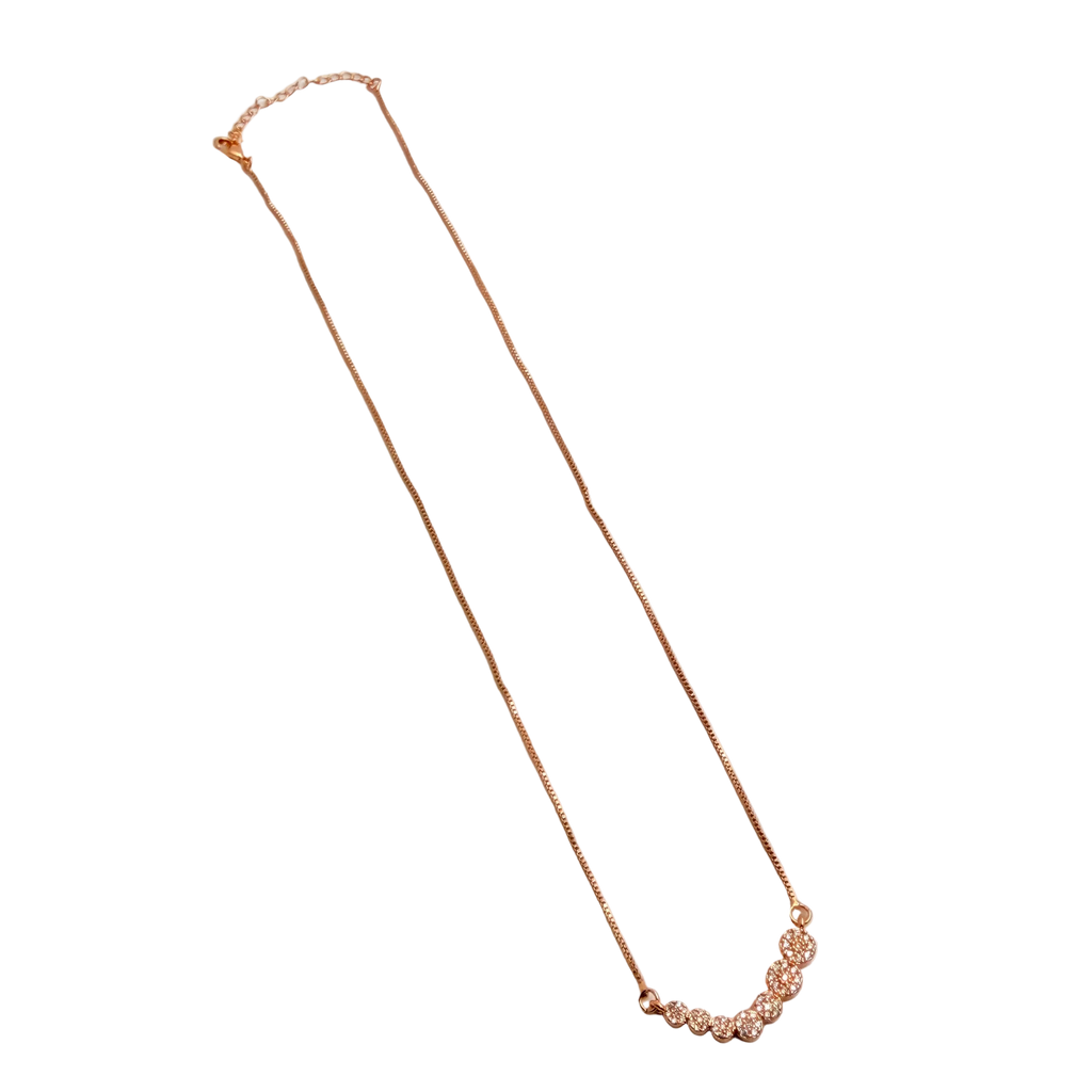 Gold Shimmering Necklace