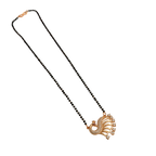 Rose Gold Exquisite Peacock Open Tail Mangalsutra