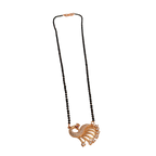 Rose Gold Exquisite Peacock Open Tail Mangalsutra