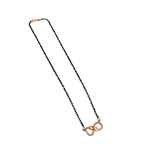 Rose Gold Pave Infinity Loop Mangalsutra