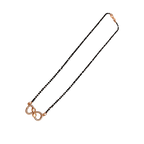 Rose Gold Pave Infinity Loop Mangalsutra