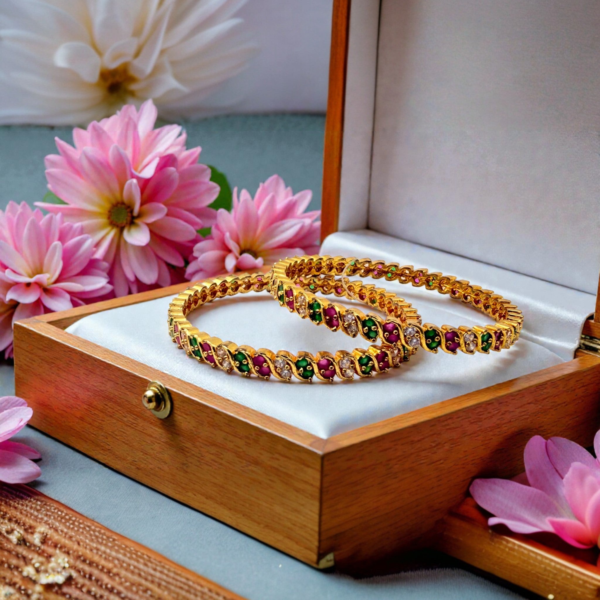 Selvi Gold Bangles