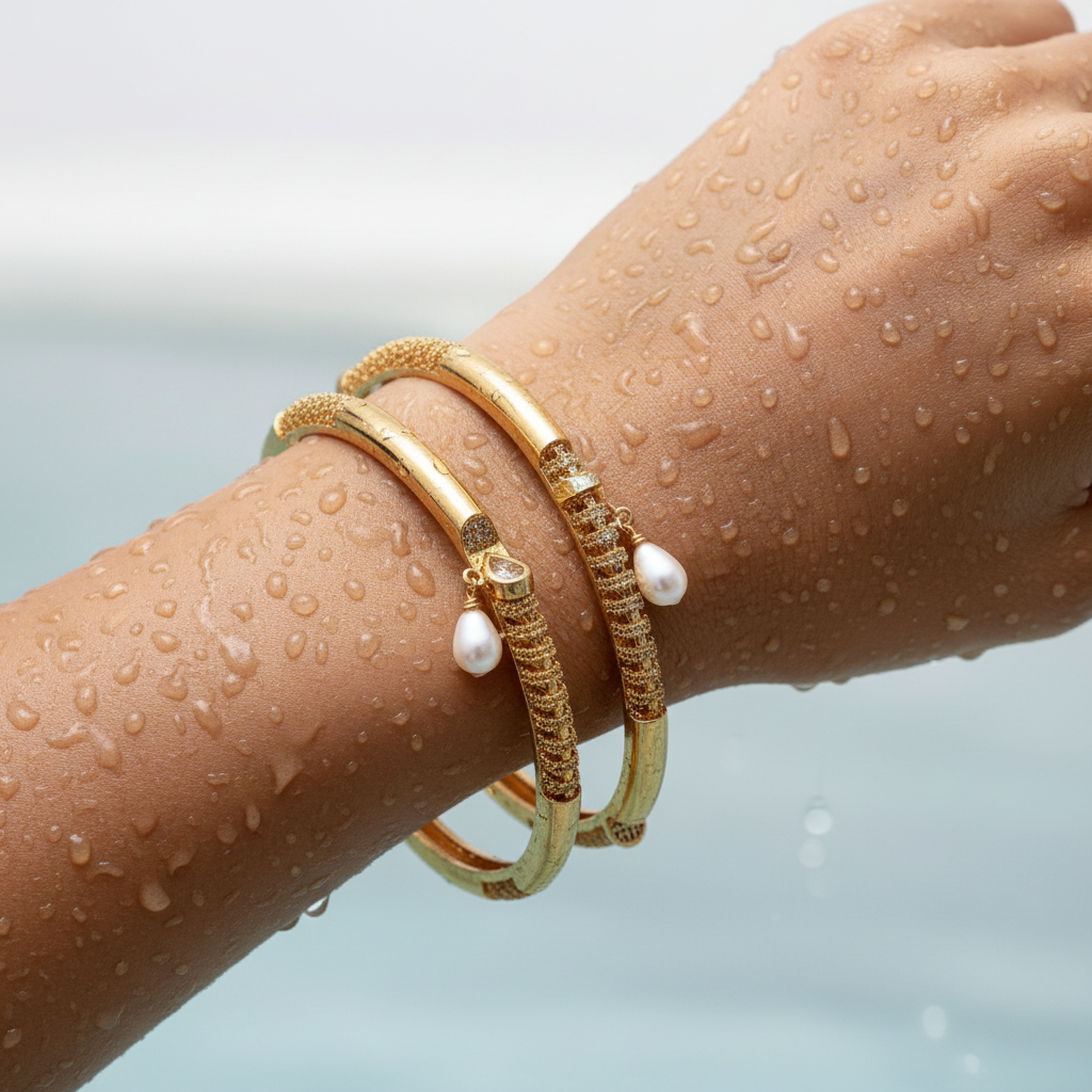 Ankura Rose Gold Bangles