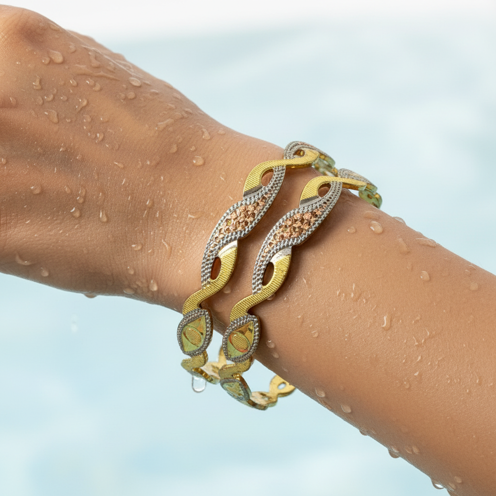 🩵"Aafiya" Bangle Set 🩵