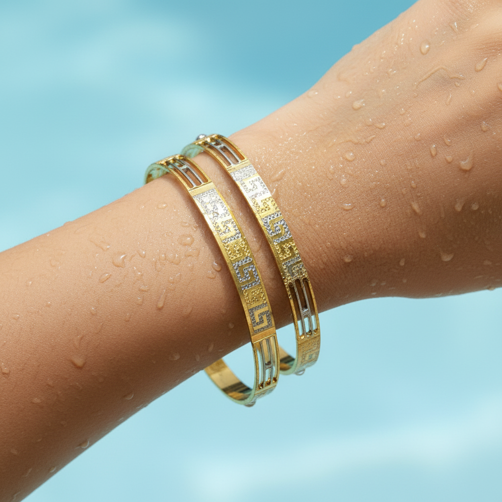 🩵"Radhika" Bangle Set 🩵