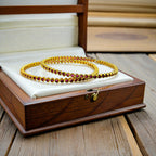 Sonika Red Studded Bangles