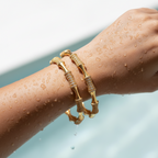 💎"Lydia Stone" Rose Gold Bangle Set💎
