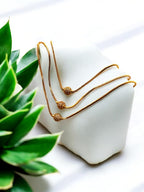 ✨💛 "Trio Jyoti" Gold Necklace ✨💛