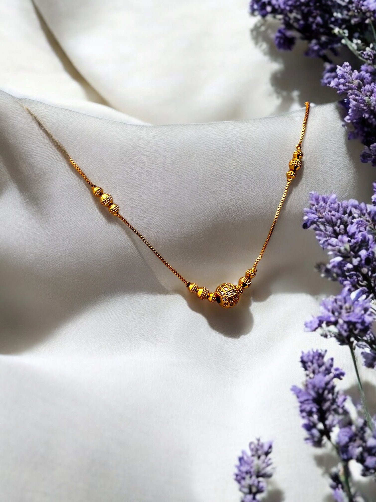 ✨ "Bindu Tarang" Gold Necklace ✨