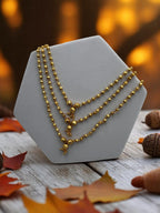 💗 "Tri Lari Bindu" Gold Necklace 💗