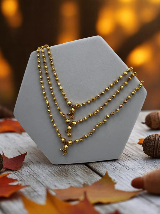 💗 "Tri Lari Bindu" Gold Necklace 💗