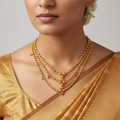 💗 "Tri Lari Bindu" Gold Necklace 💗
