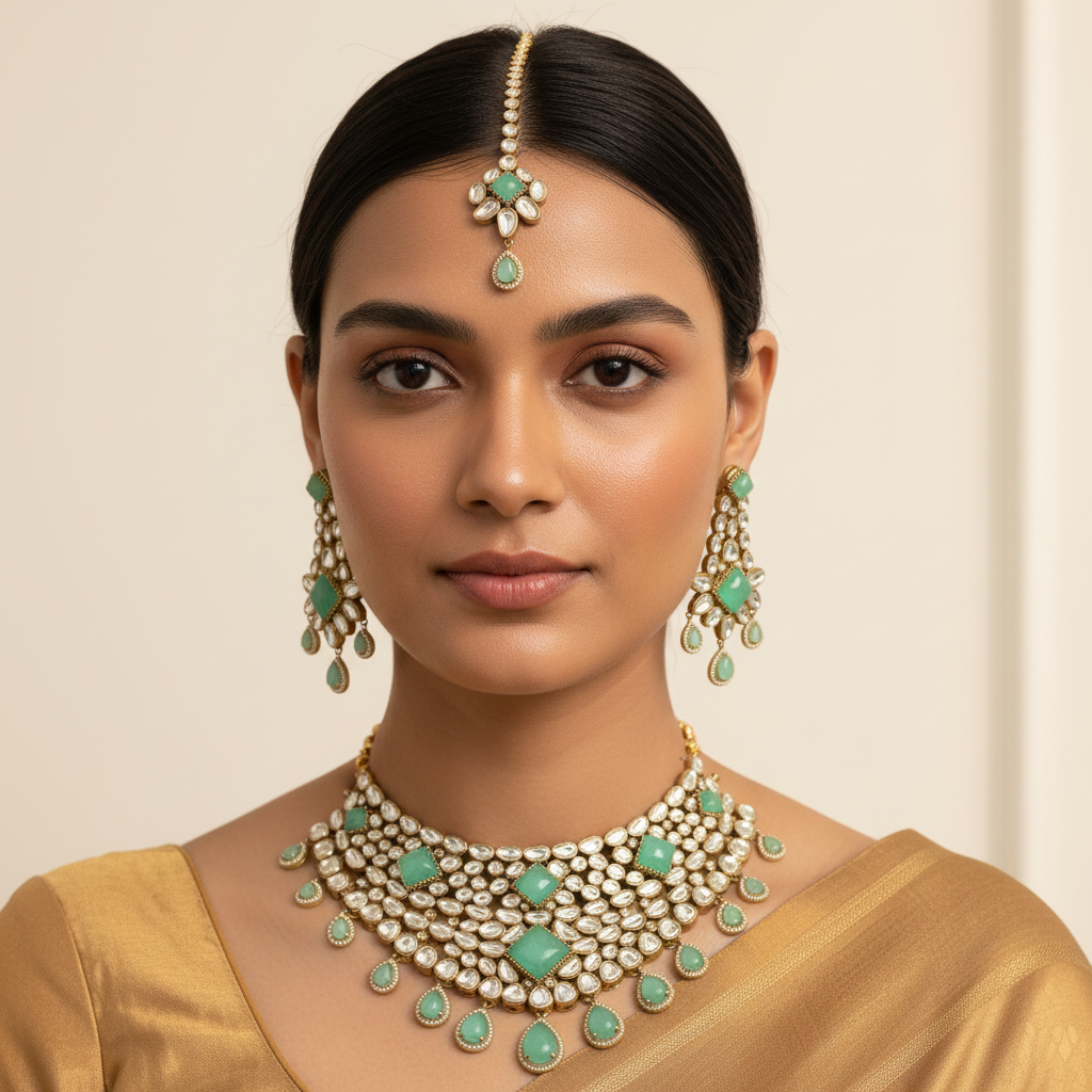 Sitara Kundan Necklace Set