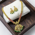 Tulsi Jadau Kundan Necklace Set