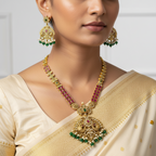 Tulsi Jadau Kundan Necklace Set