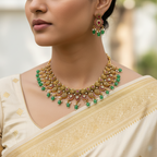 Kairi Jadau Kundan Necklace Set