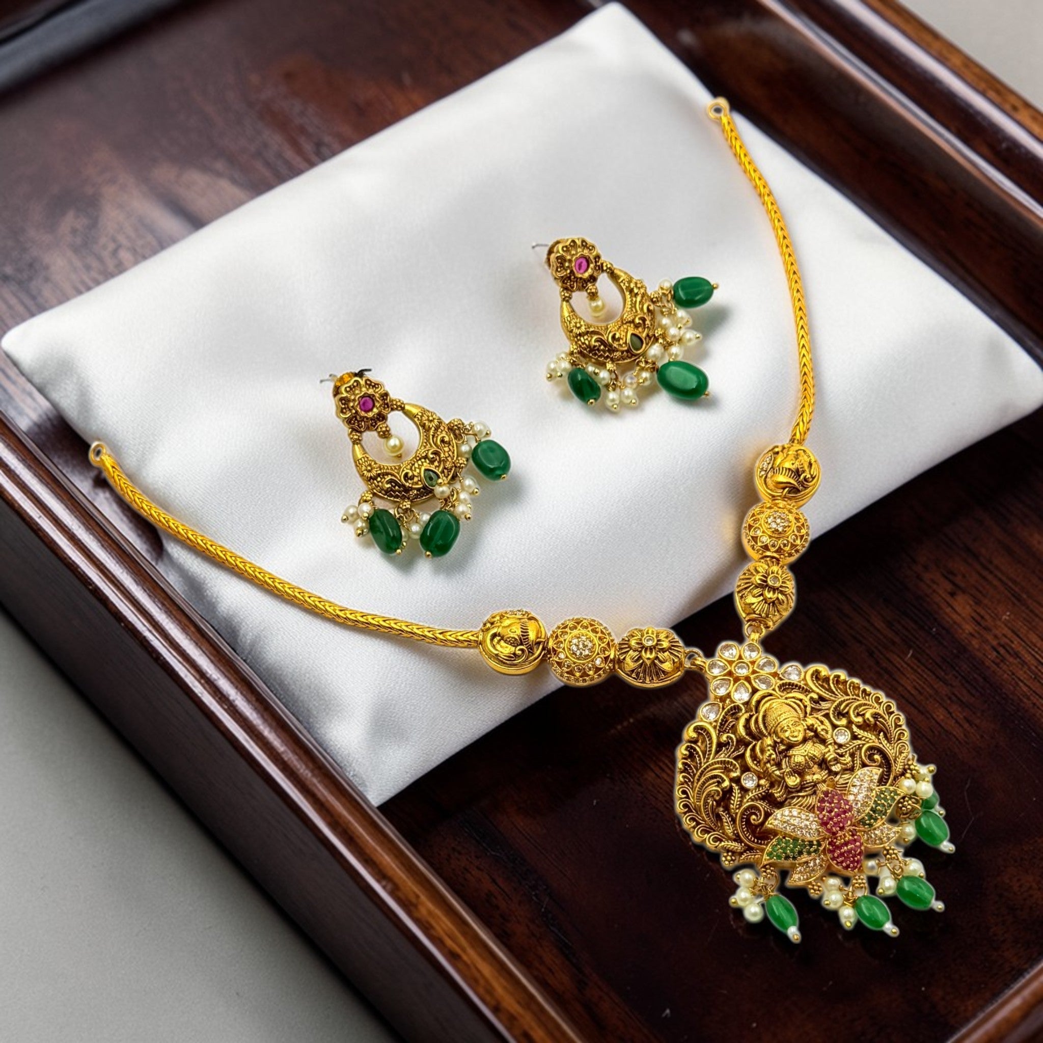 Dhairya Lakshmi Necklace Set