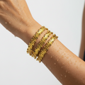 ✨ "Ratna Pankhi" 18K Gold Bangle Set ✨