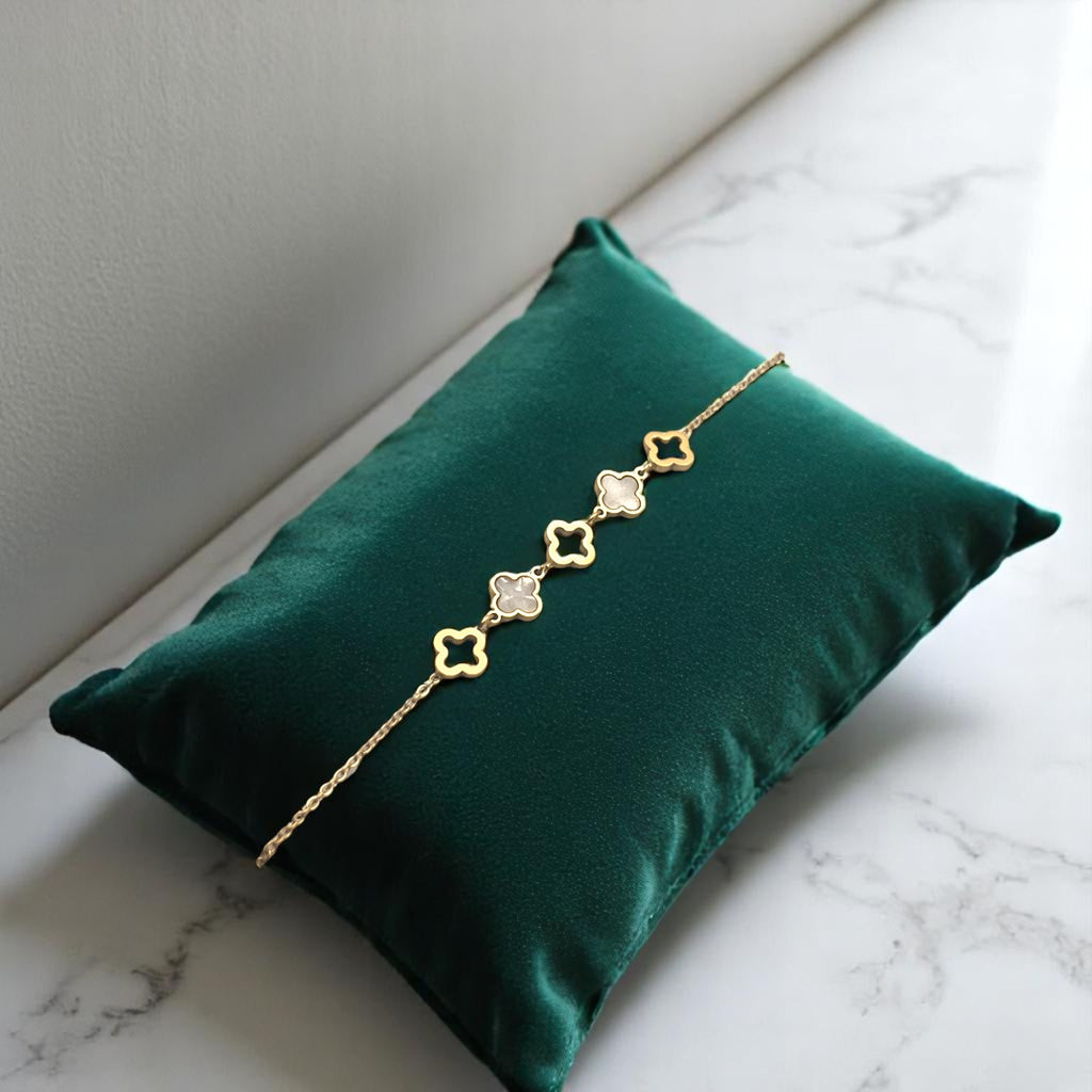 🍀 "Swarna Chatuspatti" Bracelet 🍀