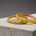 Royal Filigree Gold Bangle Set