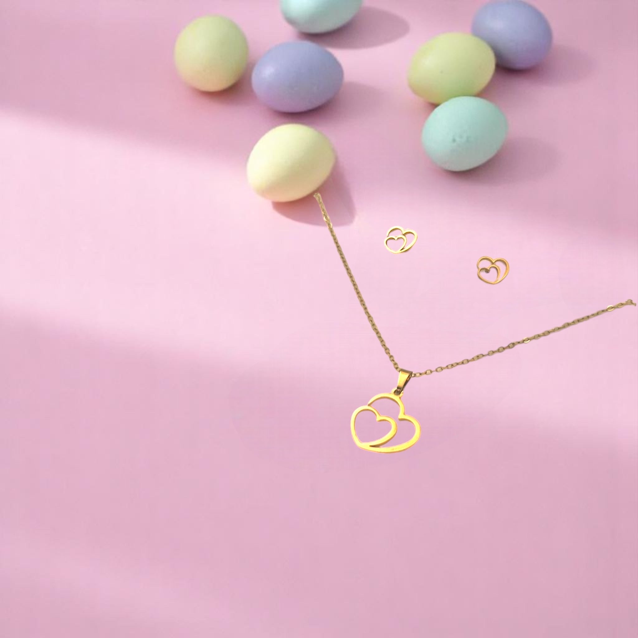 💖 "Swarna Hriday Mala" Necklace Set 💖