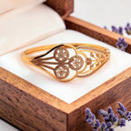 Floral Filigree Kada Bracelet