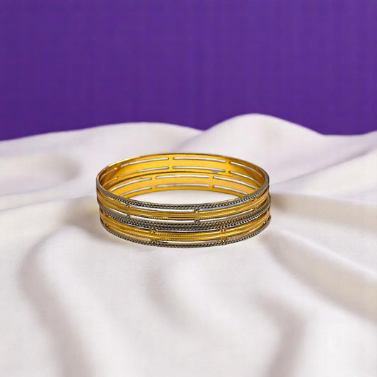 💫 "Sunehri Tarang" Bangle Set 💫